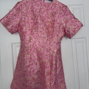 Pink and gold flower